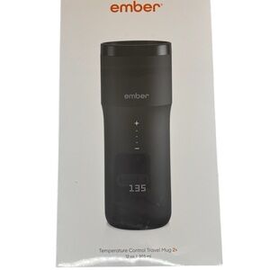 Ember Black Temperature Control Travel Mug
